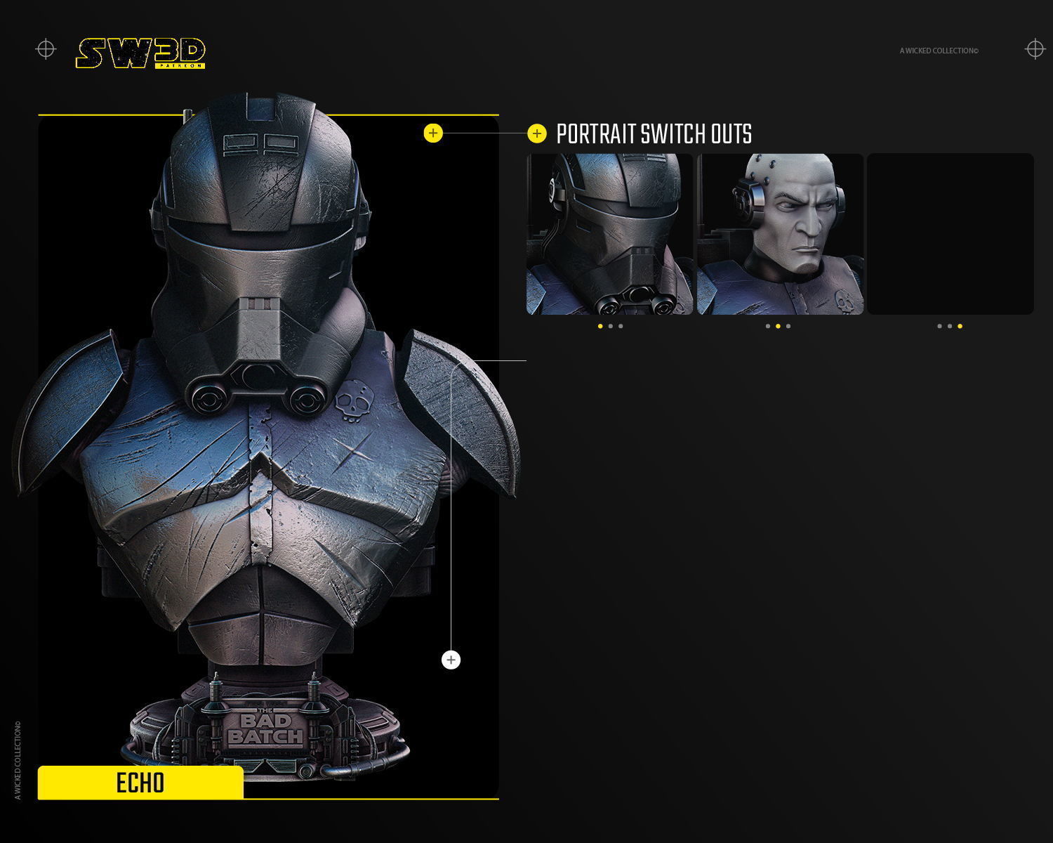 STAR WARS Echo Portrait Bust Tested for 3D Printing 3D print model_24