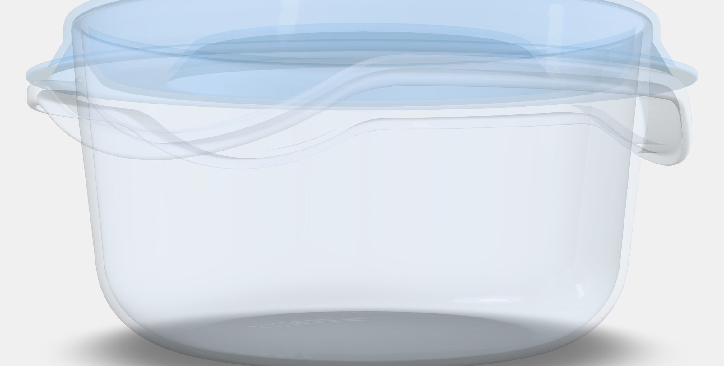 PRUTA Food container Low-poly 3D model_3