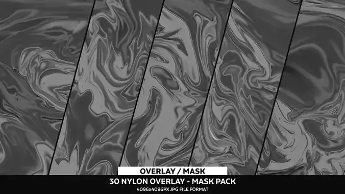 30 Nylon Overlay Mask Pack