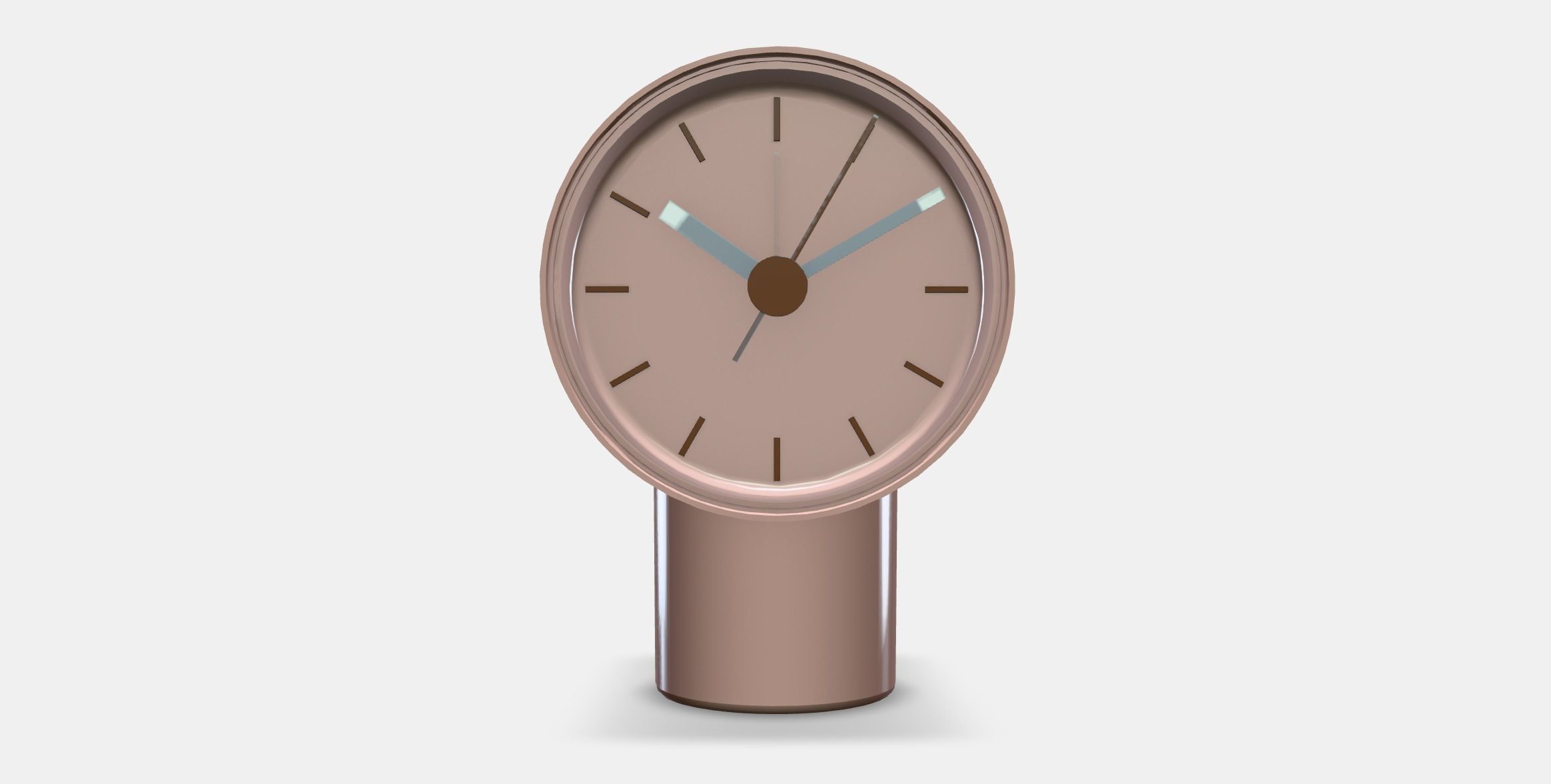 BONDTOLVAN Alarm clock Low-poly 3D model_10