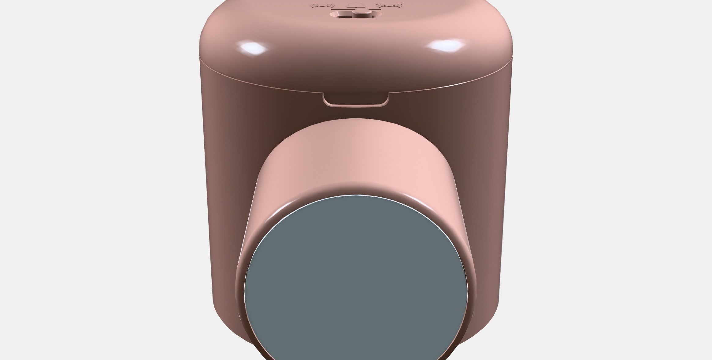 BONDTOLVAN Alarm clock Low-poly 3D model_8