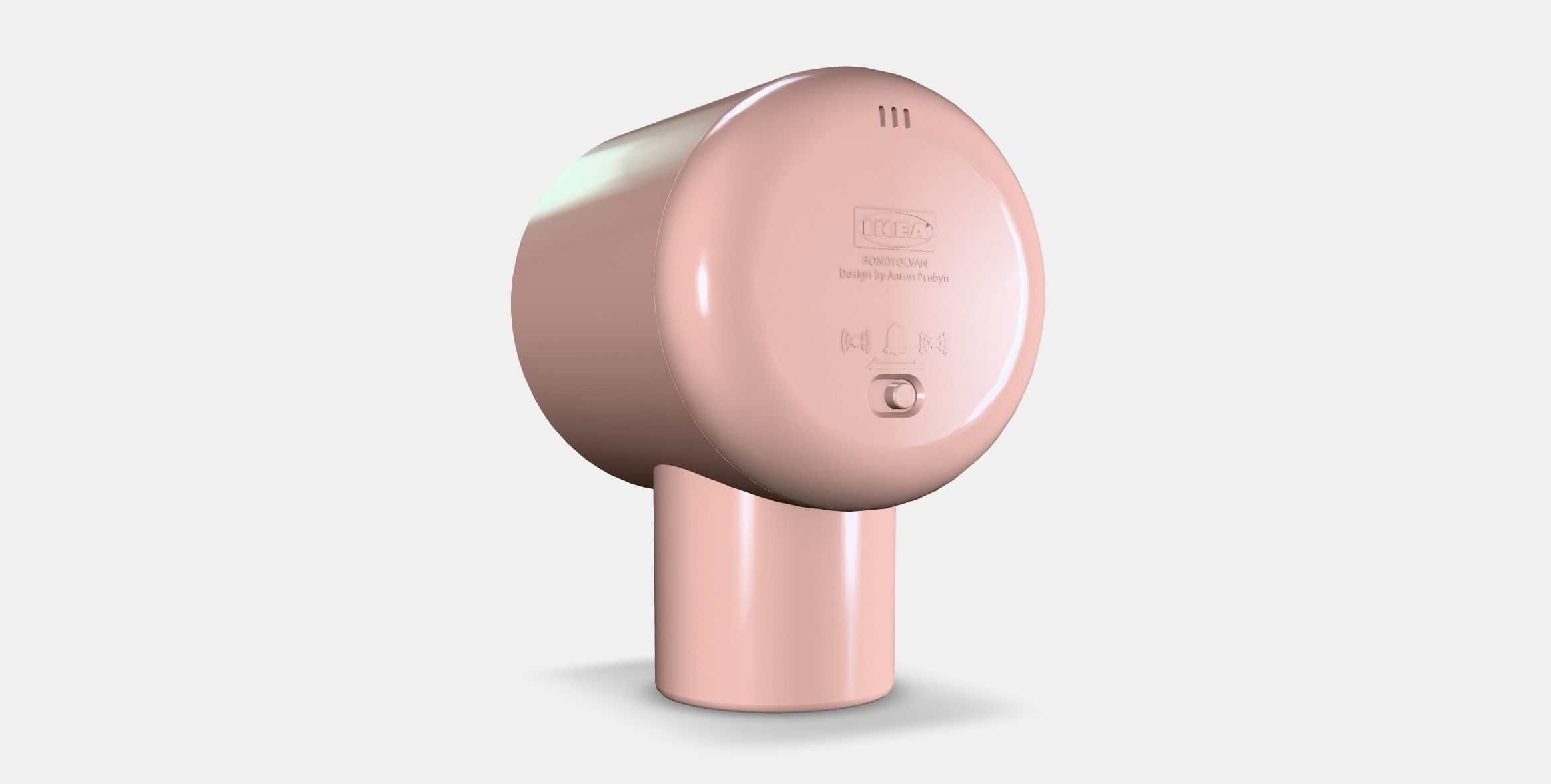 BONDTOLVAN Alarm clock Low-poly 3D model_16