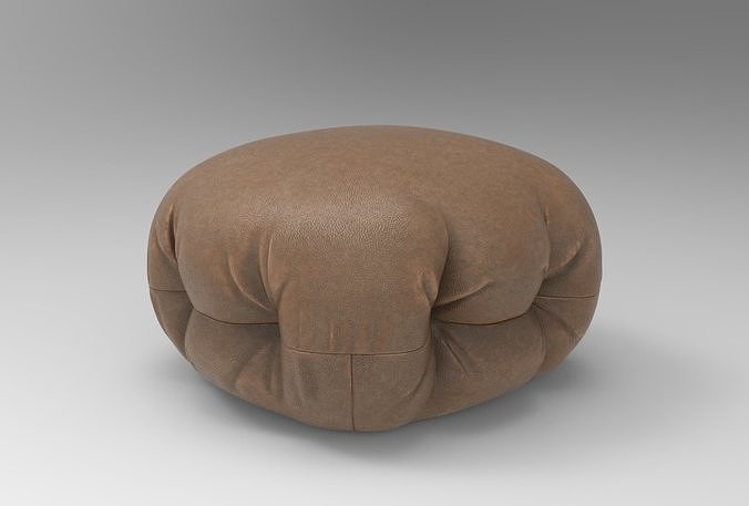 Hert Pouf Low-poly 3D model