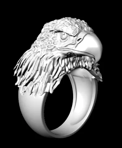 ANILLO AGUILA 3D print model