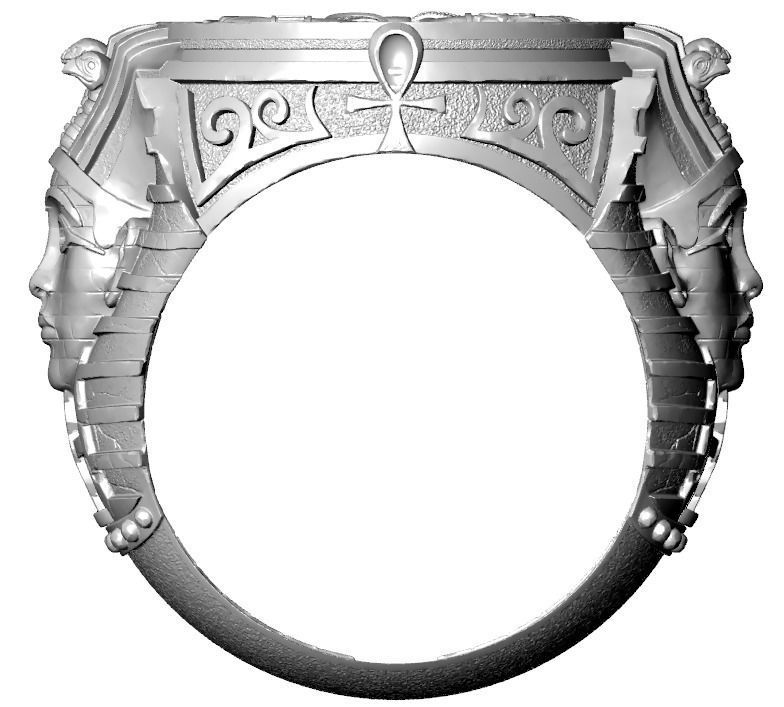 ANILLO ANUBIS 3D print model_3