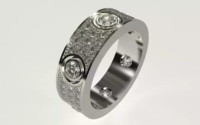 Ring Love de Catier Paved 