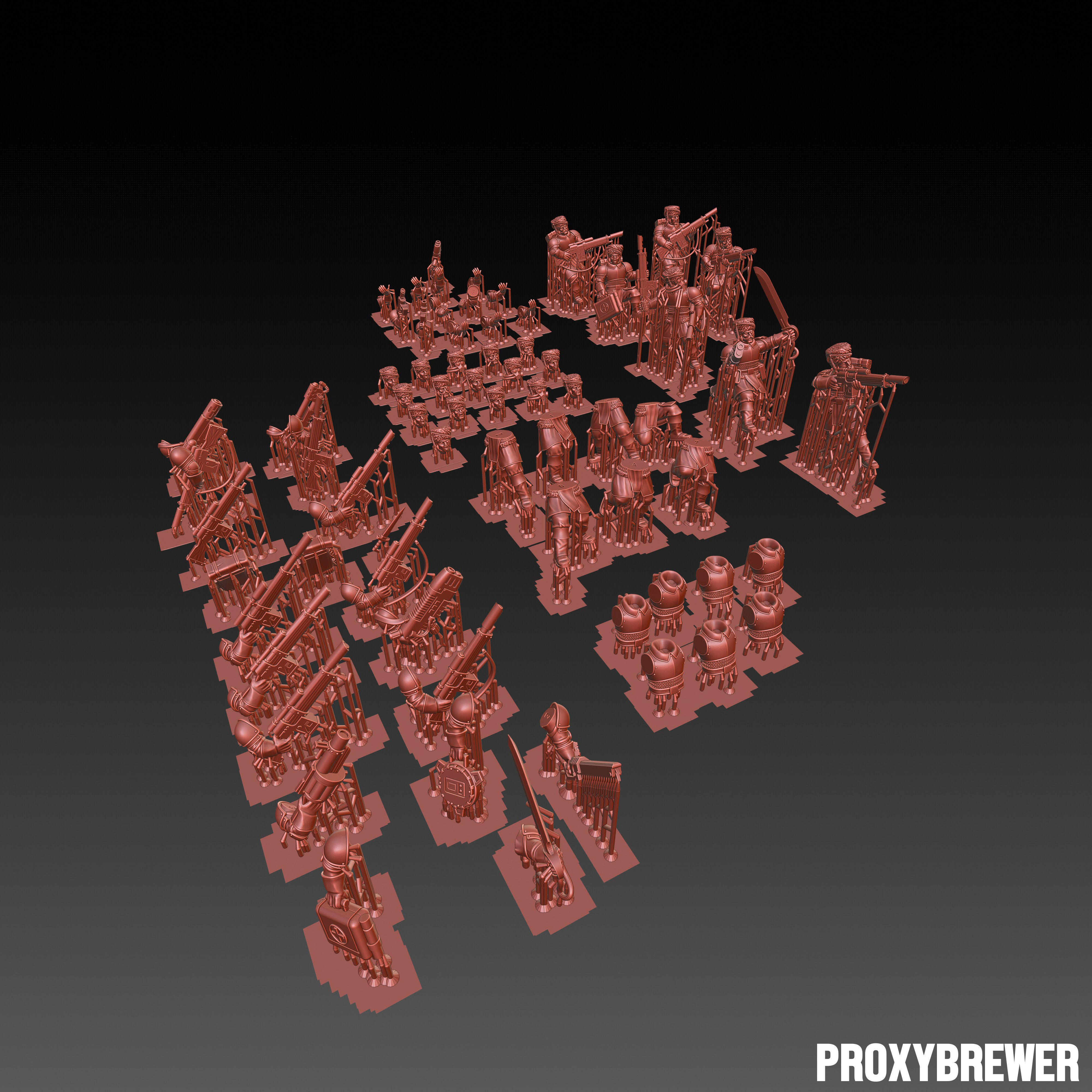Krylovian Descendants 3D print model_7