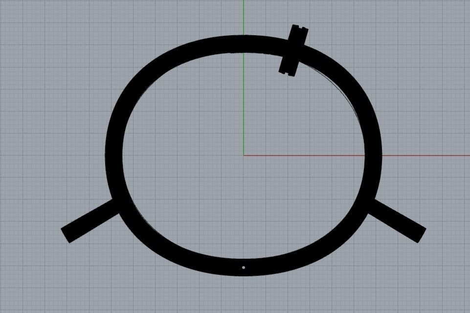 Bracelets Juste un clou de Cartier size 16-19 3D print model_2