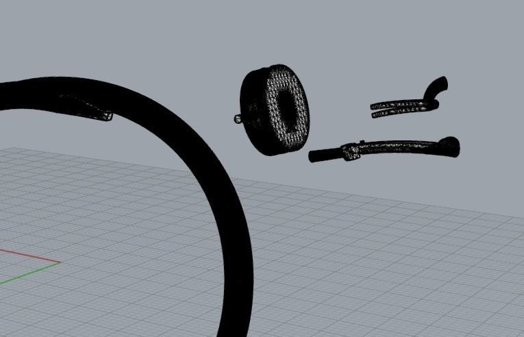 Bracelets Juste un clou de Cartier size 16-19 3D print model_5