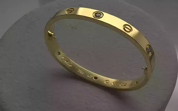 Bracelet Love with engraving 6gem