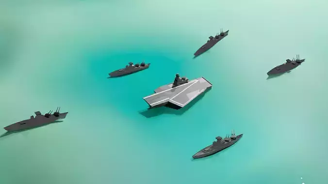 3D Aircraft Carrier