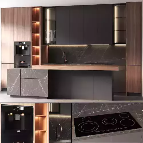 Kitchen Design 09 3D model