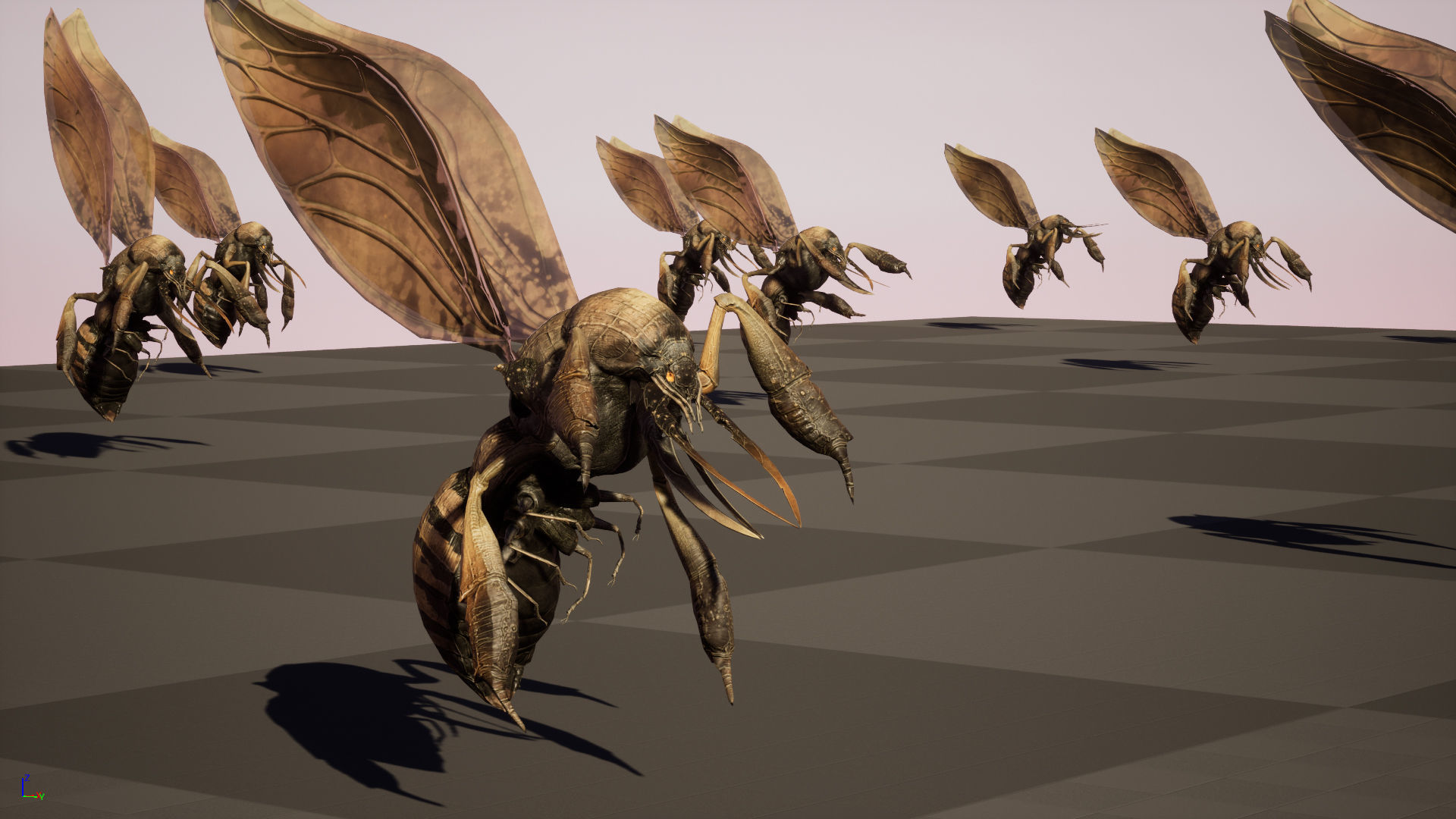 FlyingBugA3 Low-poly 3D model_22