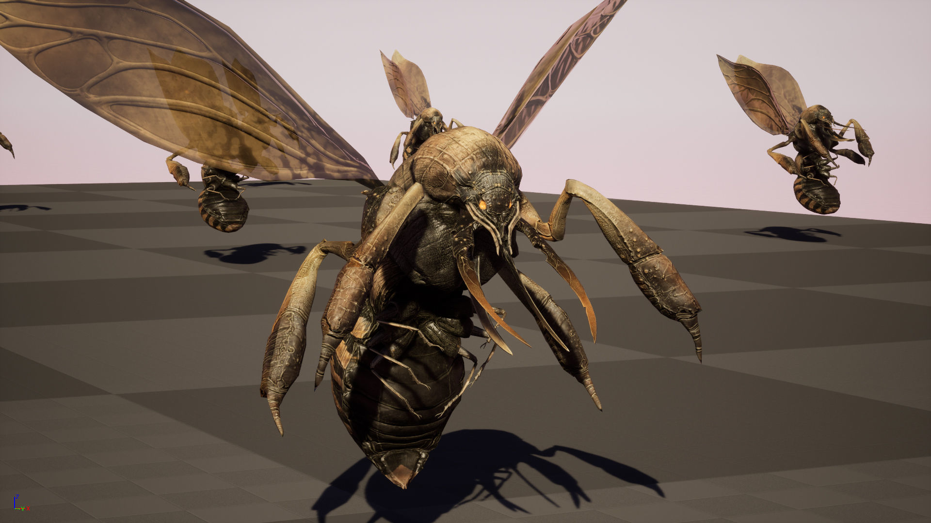 FlyingBugA3 Low-poly 3D model_25