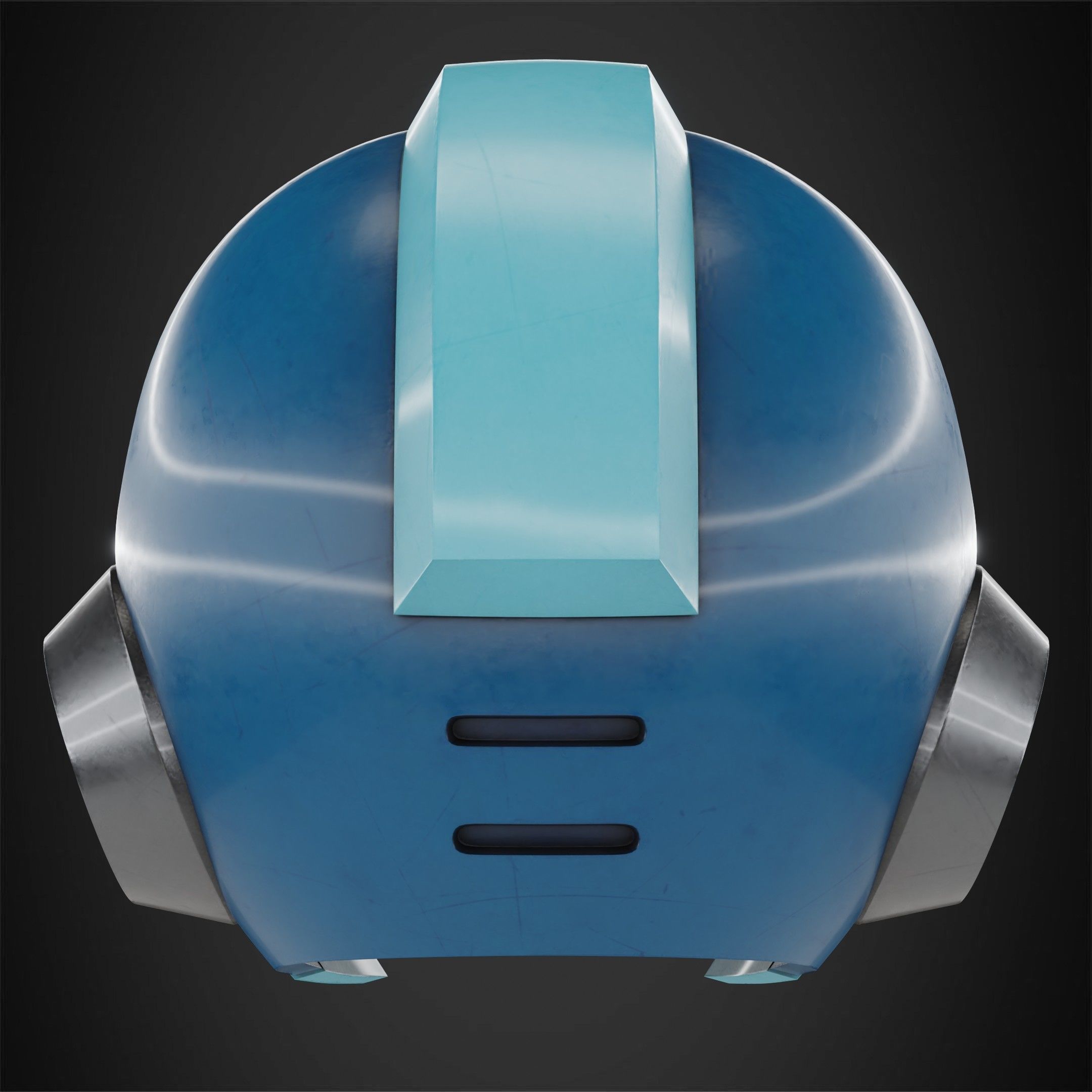 Mega man X Helmet for Cosplay 3D print model_6