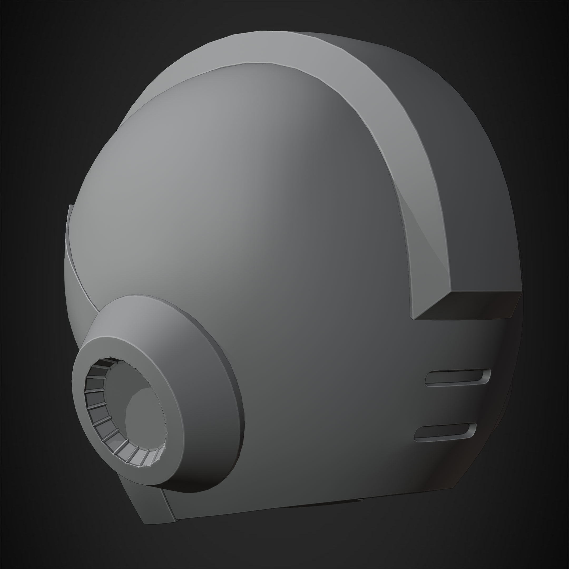 Mega man X Helmet for Cosplay 3D print model_20