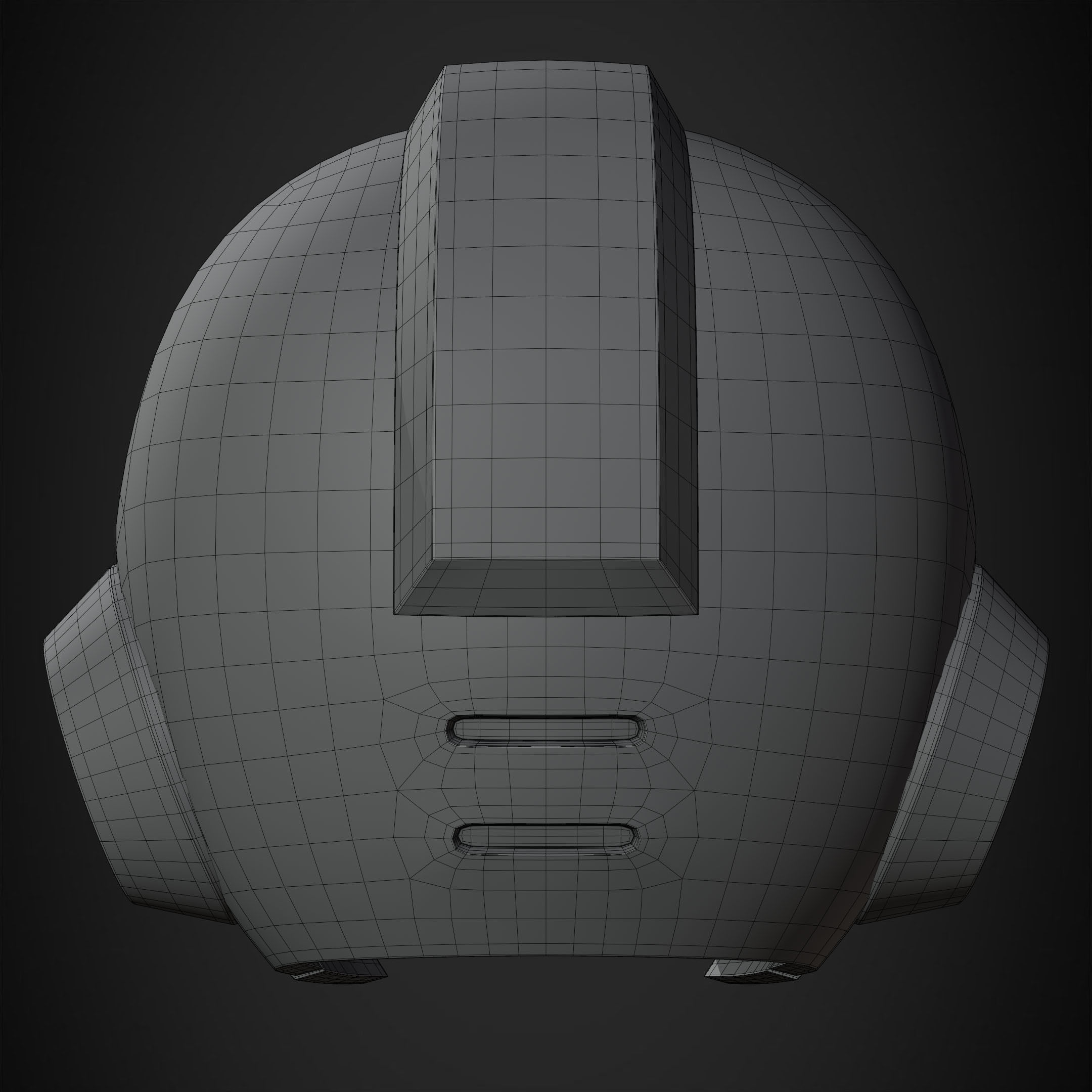 Mega man X Helmet for Cosplay 3D print model_21