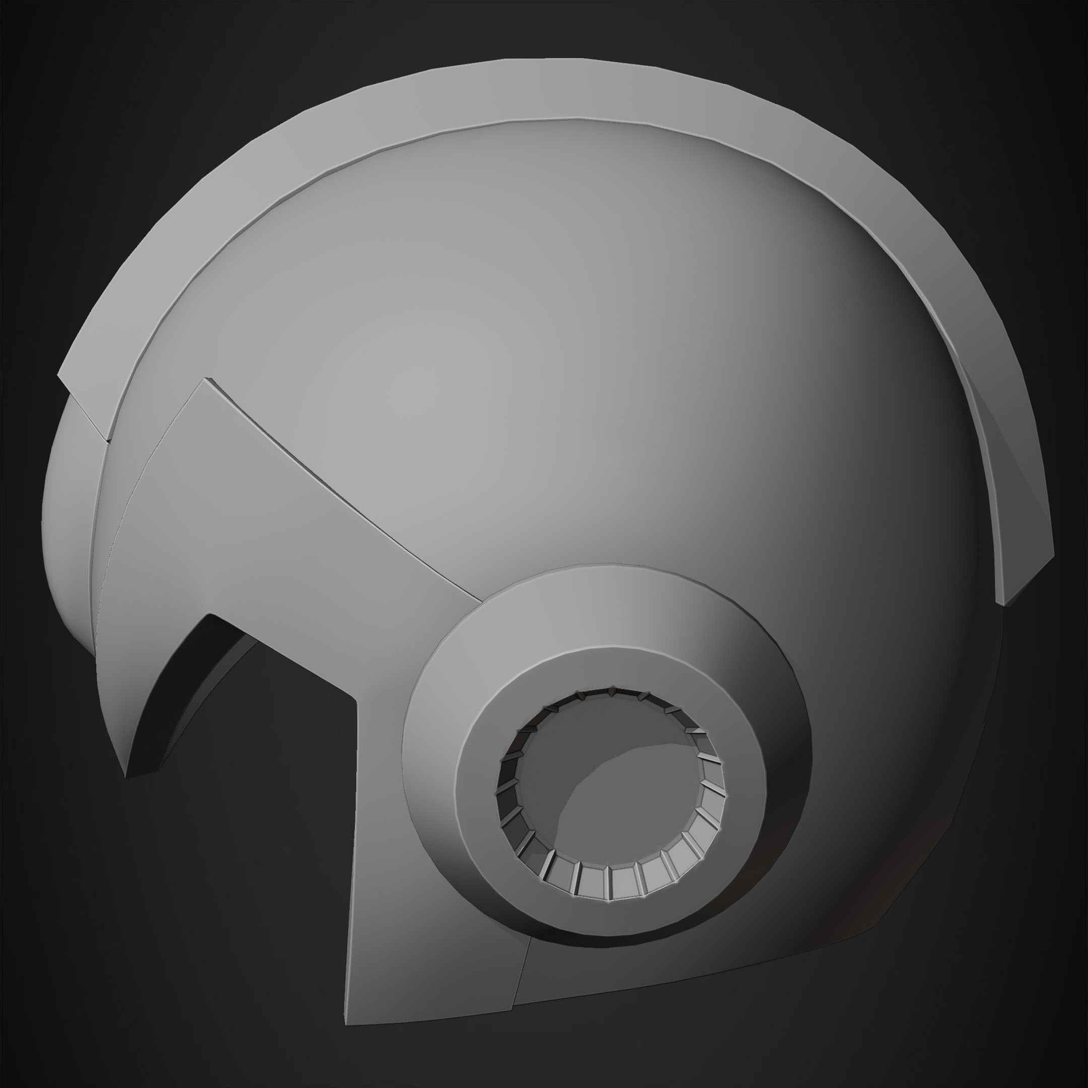 Mega man X Helmet for Cosplay 3D print model_18