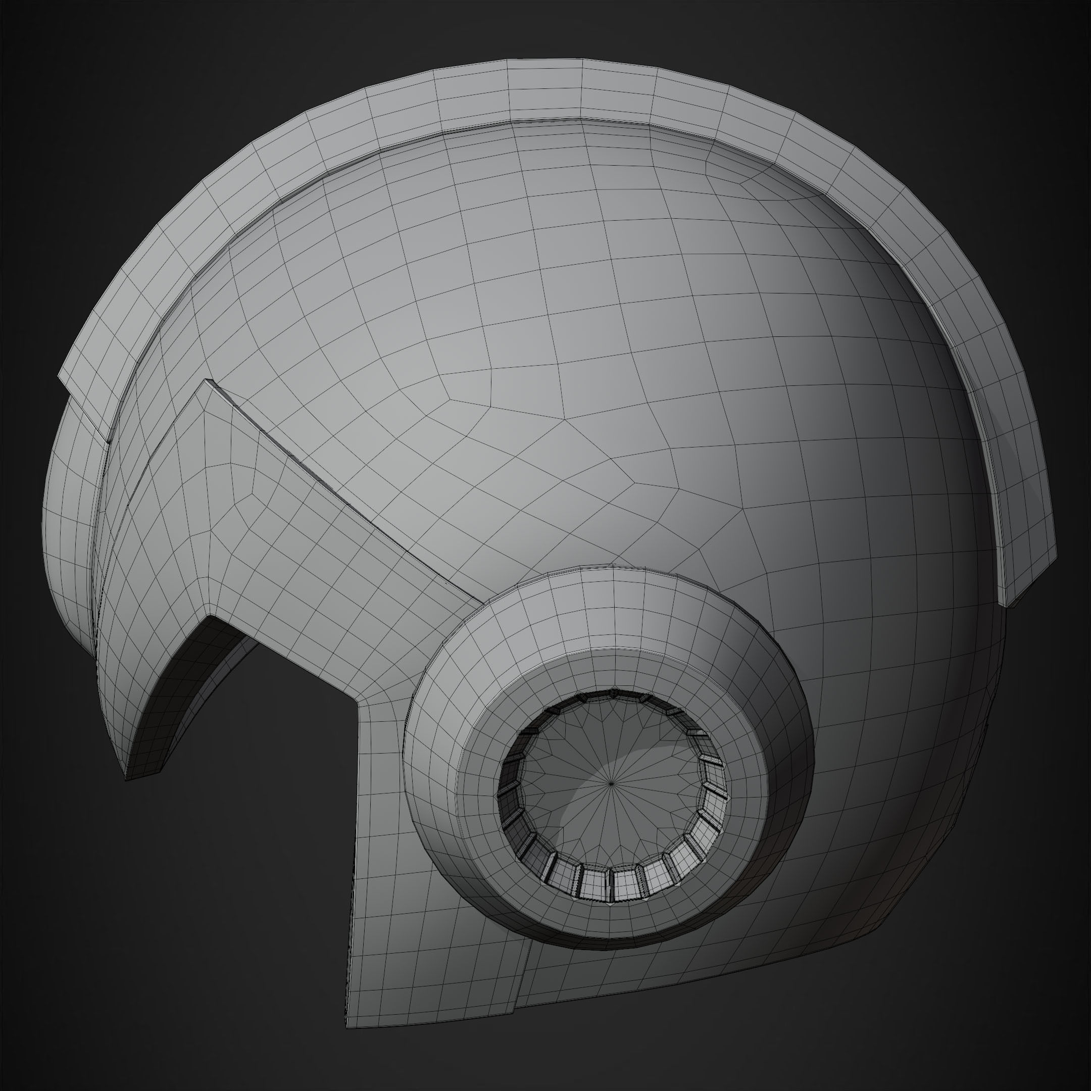 Mega man X Helmet for Cosplay 3D print model_17