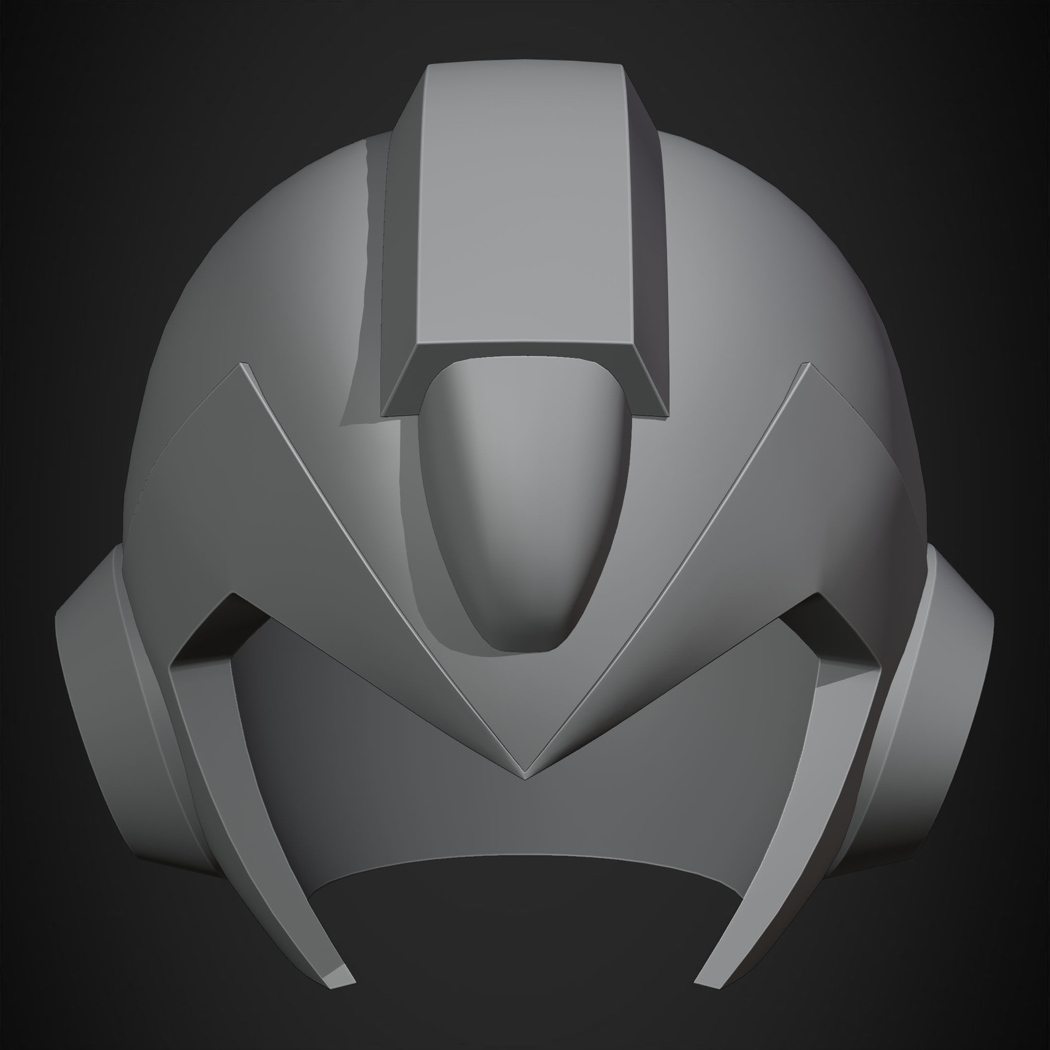 Mega man X Helmet for Cosplay 3D print model_14