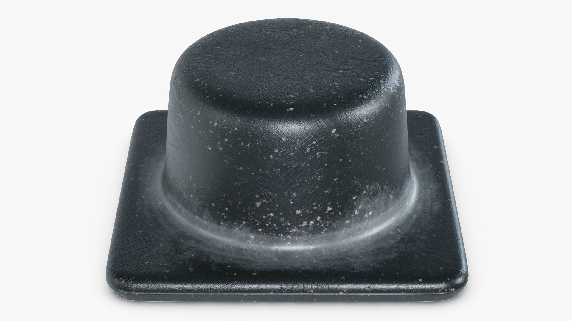 Mini Traffic Cone 1 Low-poly 3D model_18