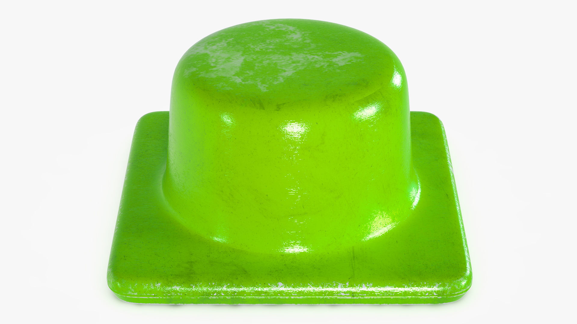 Mini Traffic Cone 1 Low-poly 3D model_15