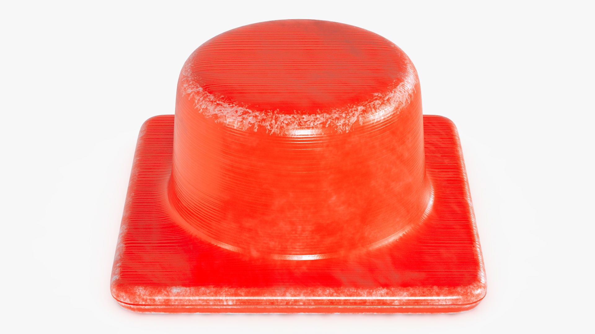 Mini Traffic Cone 1 Low-poly 3D model_13