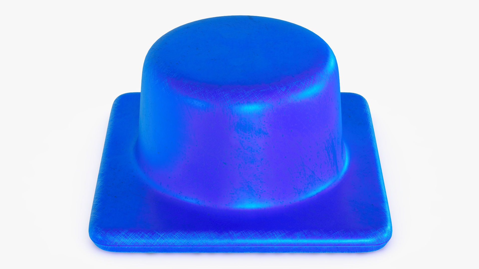 Mini Traffic Cone 1 Low-poly 3D model_14