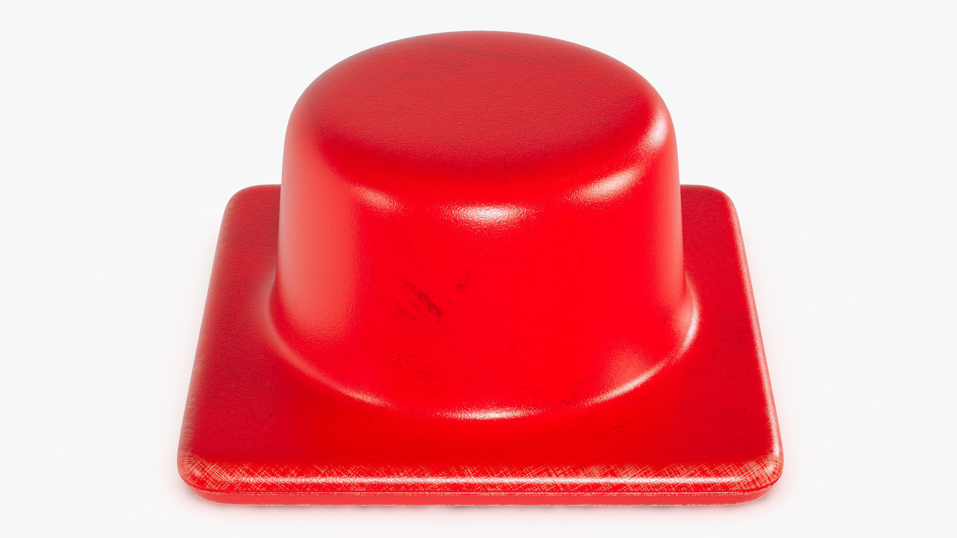 Mini Traffic Cone 1 Low-poly 3D model_11