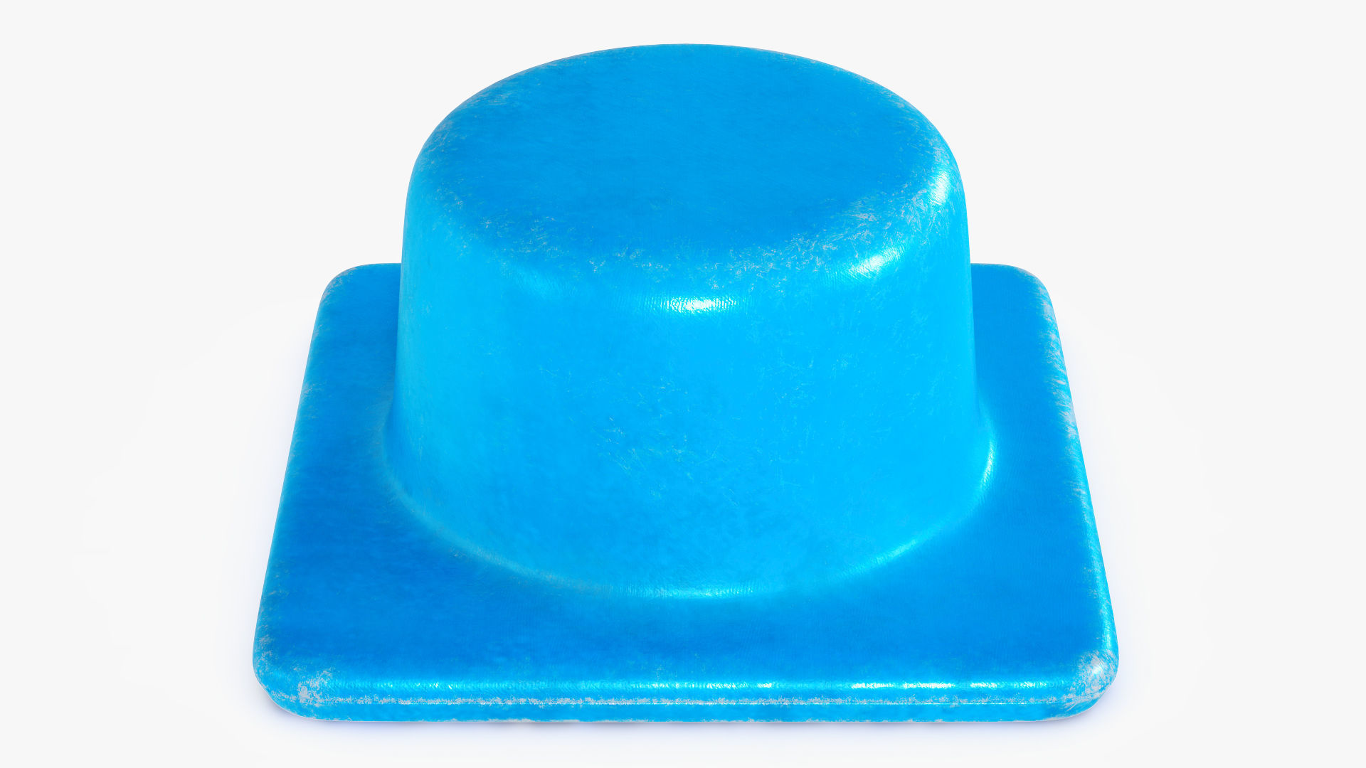 Mini Traffic Cone 1 Low-poly 3D model_10