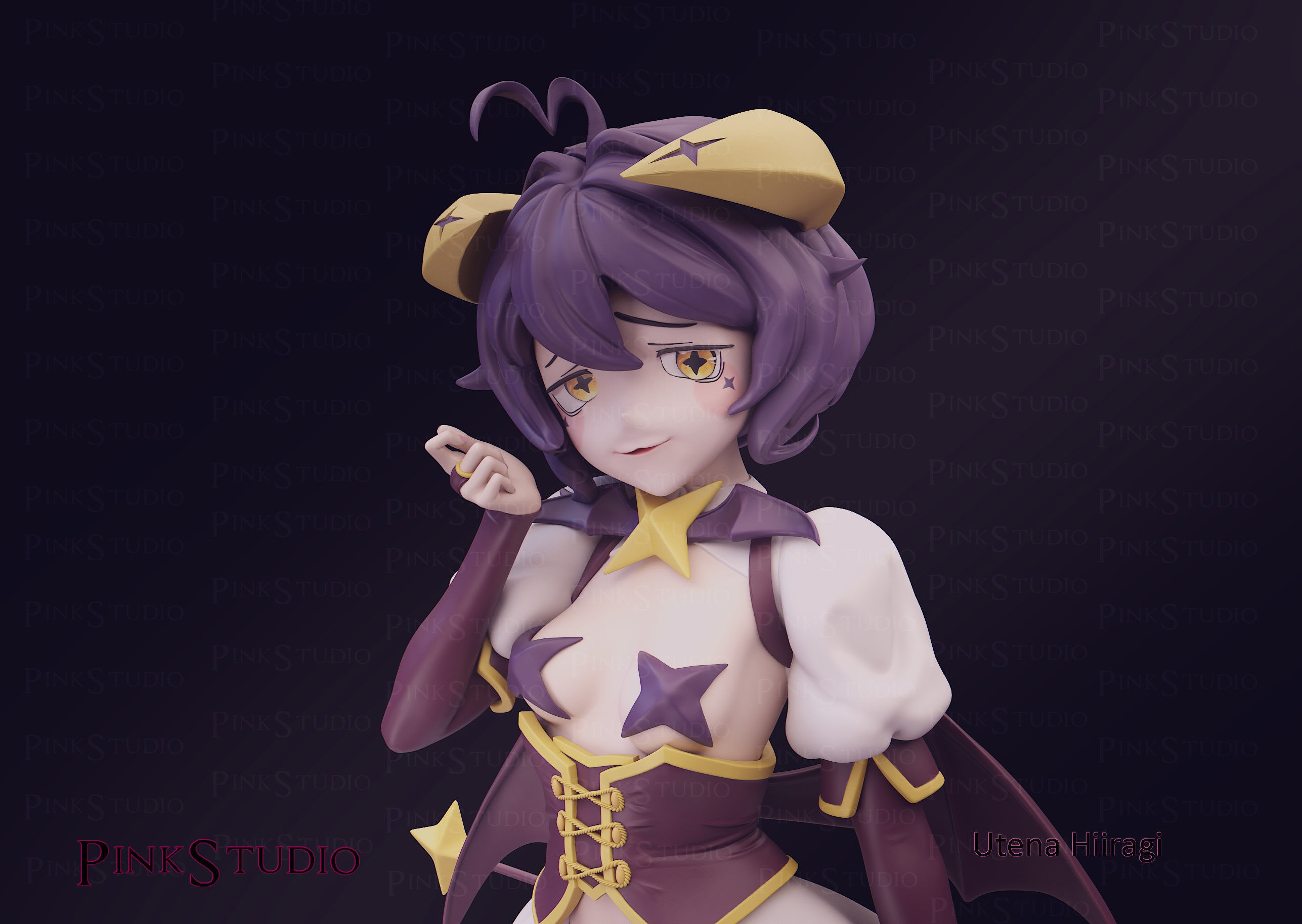  Gushing over Magical Girls  - Utena Hiiragi 3D print model_11