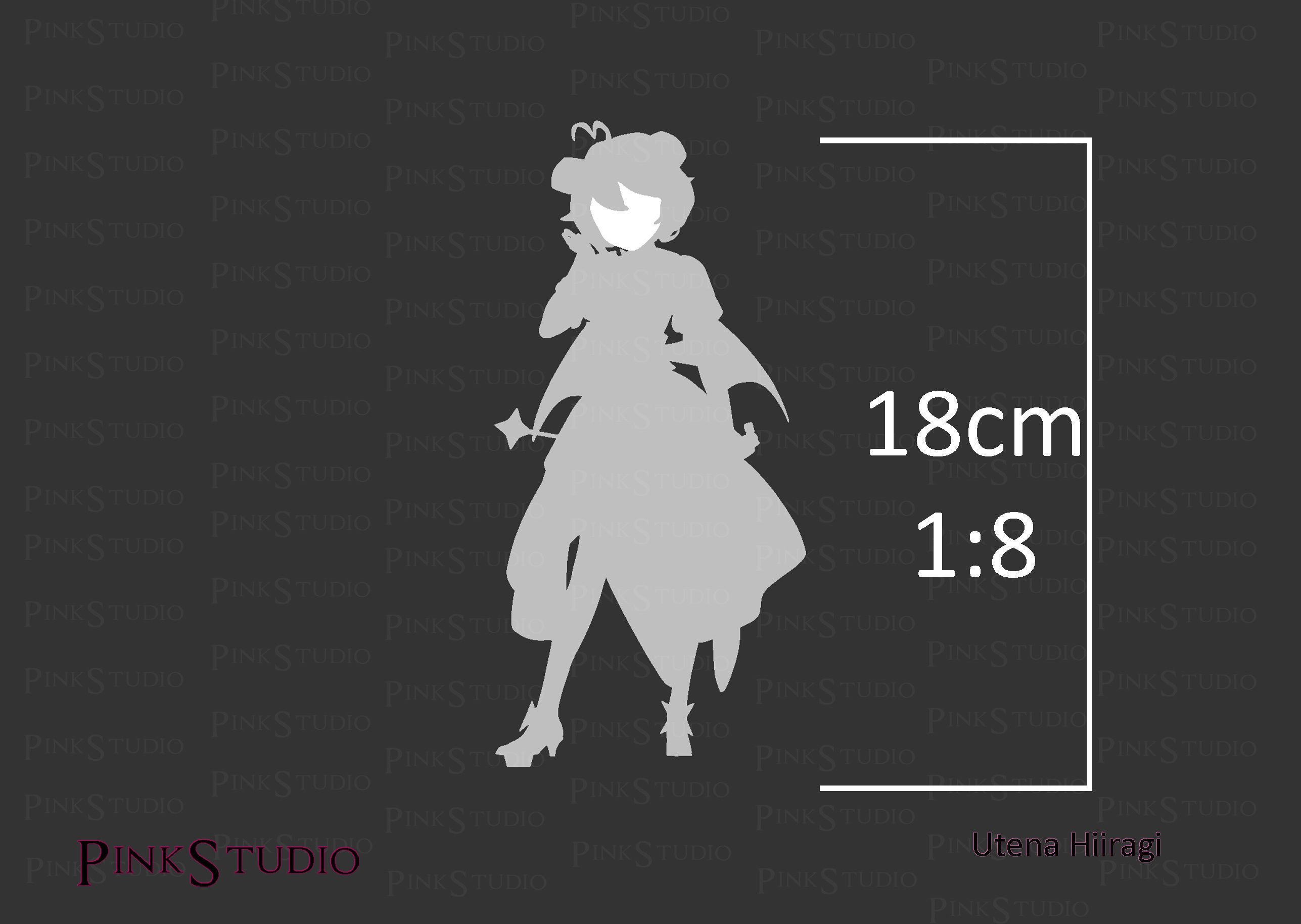  Gushing over Magical Girls  - Utena Hiiragi 3D print model_14