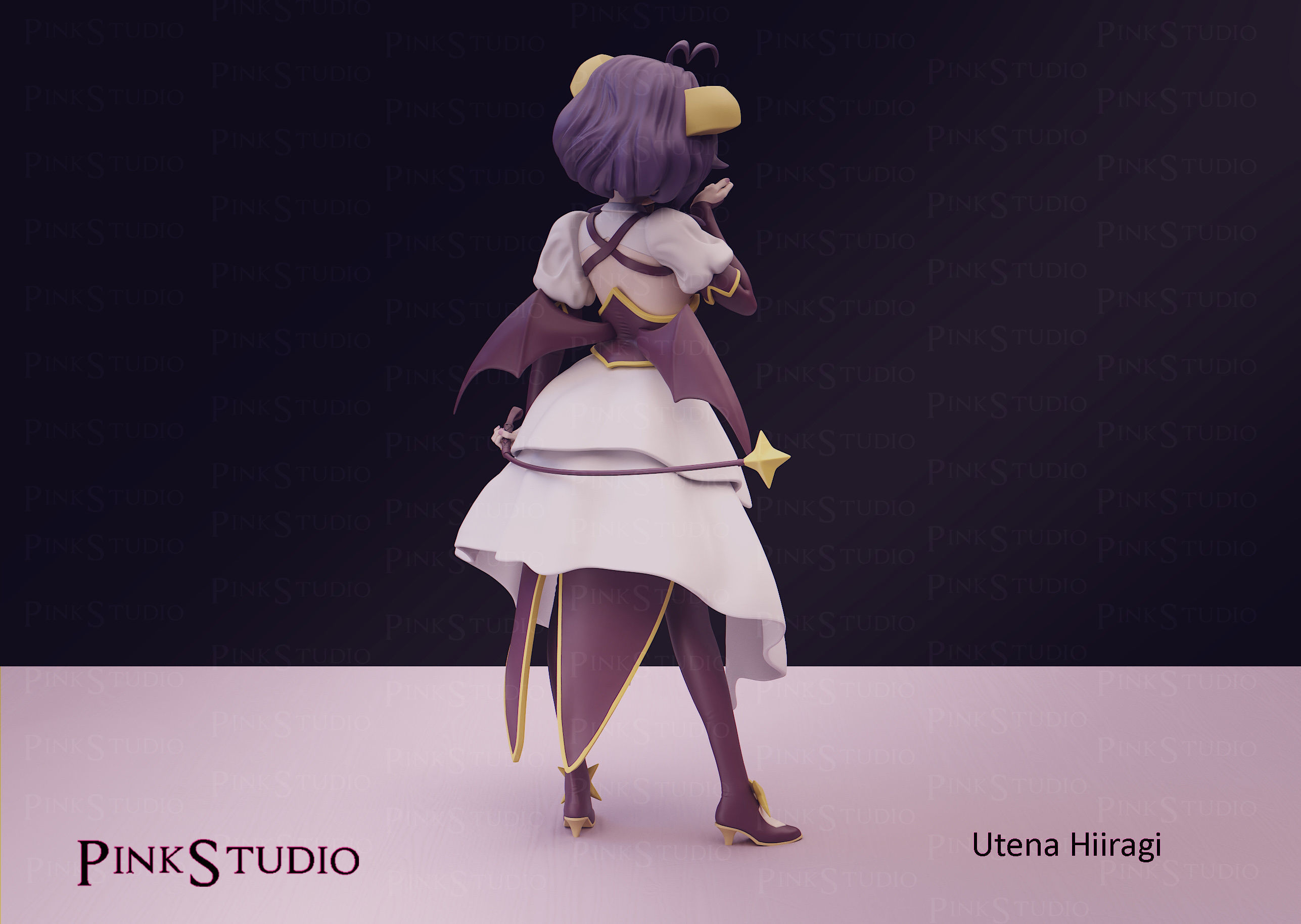  Gushing over Magical Girls  - Utena Hiiragi 3D print model_5