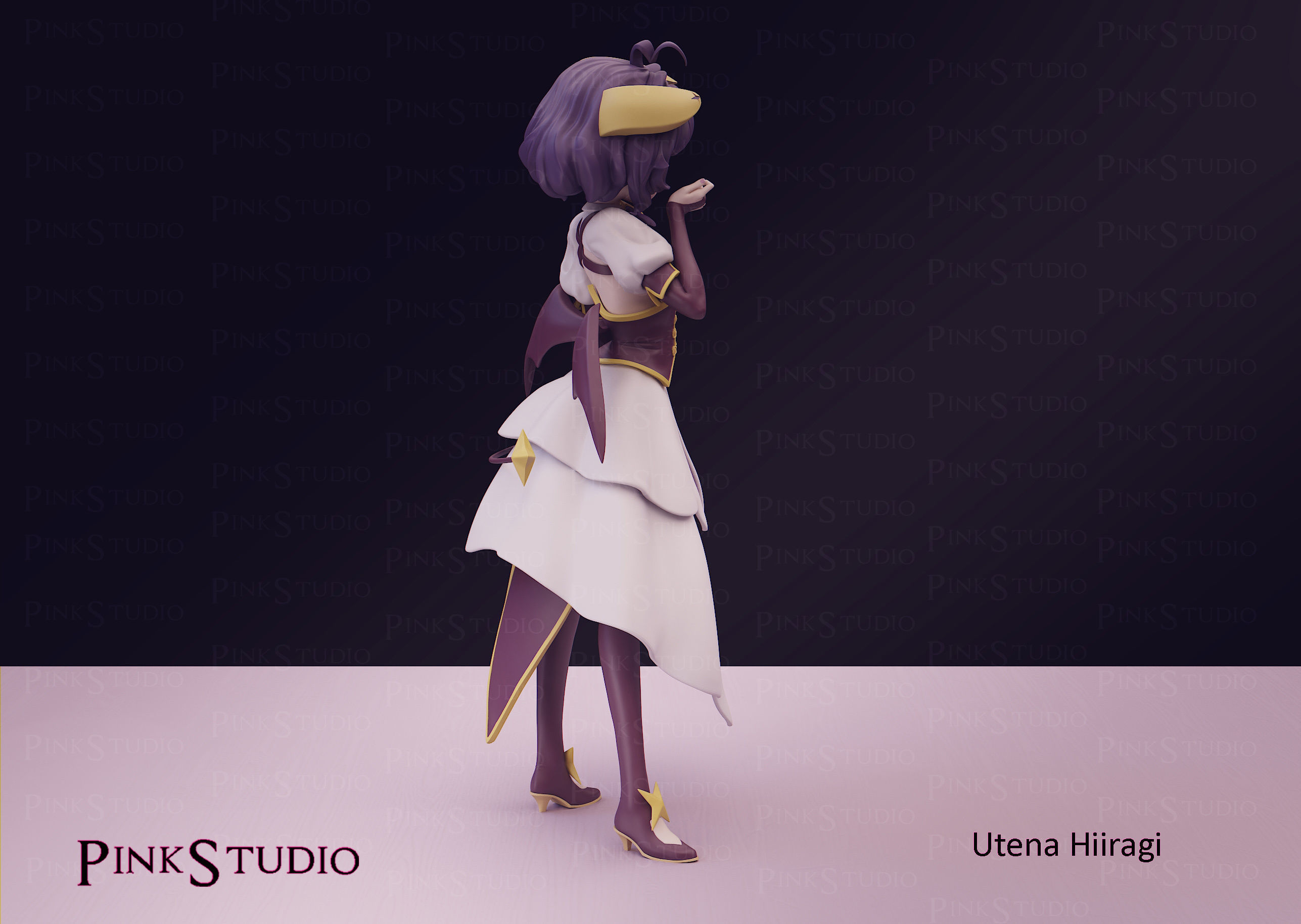  Gushing over Magical Girls  - Utena Hiiragi 3D print model_4