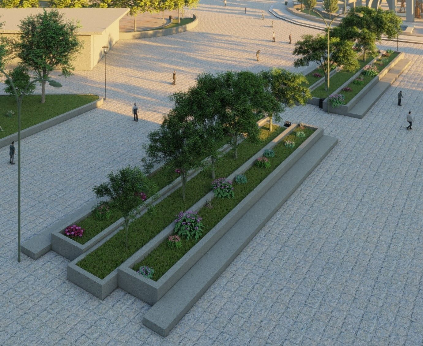 Master park-Regional park project-Private Park Landscape 3D model_14