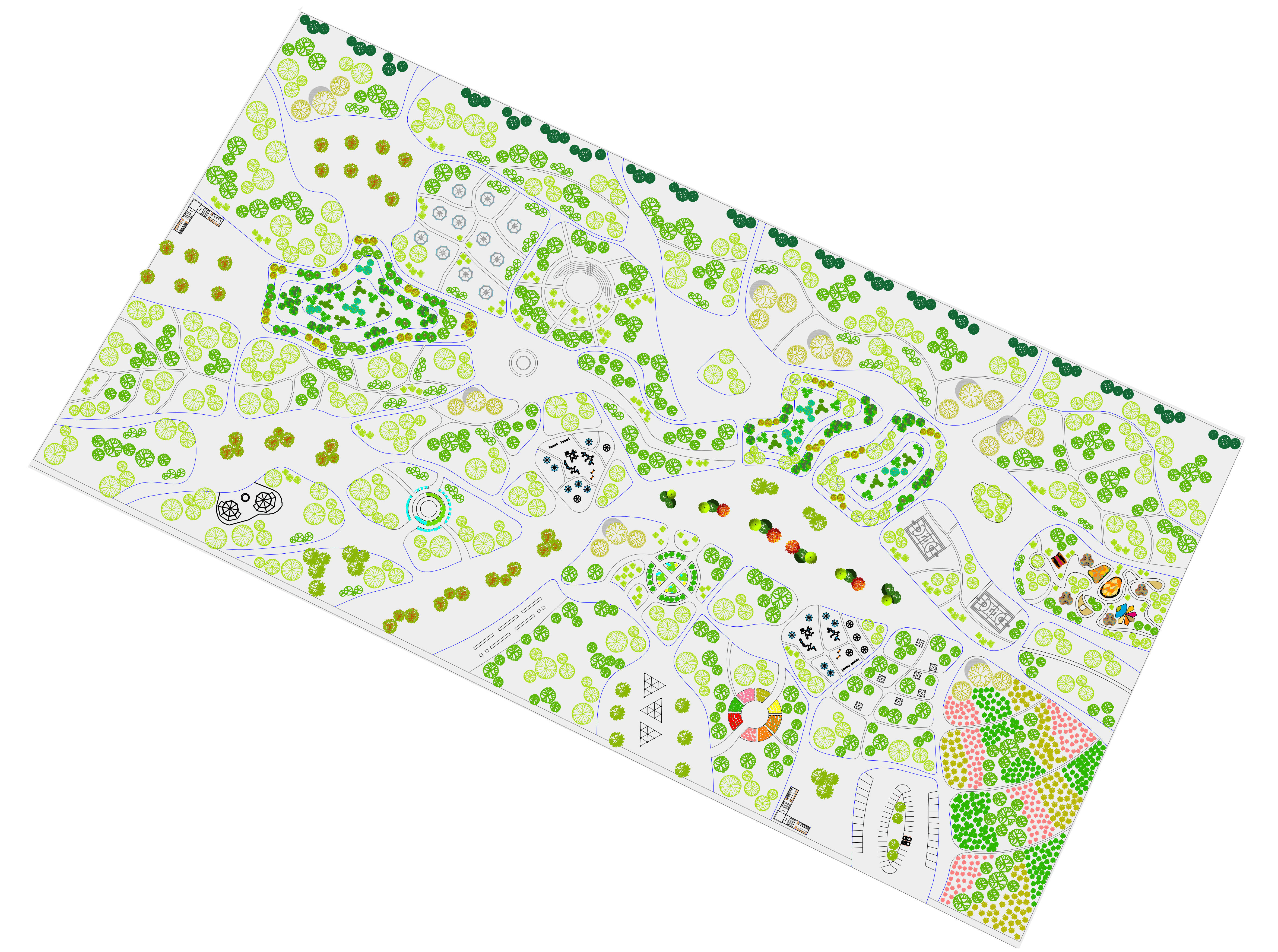 Master park-Regional park project-Private Park Landscape 3D model_20