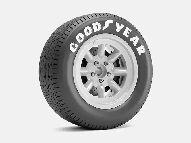 15x8 Minilite Wheel Goodyear Blue Streak 600 Tire 