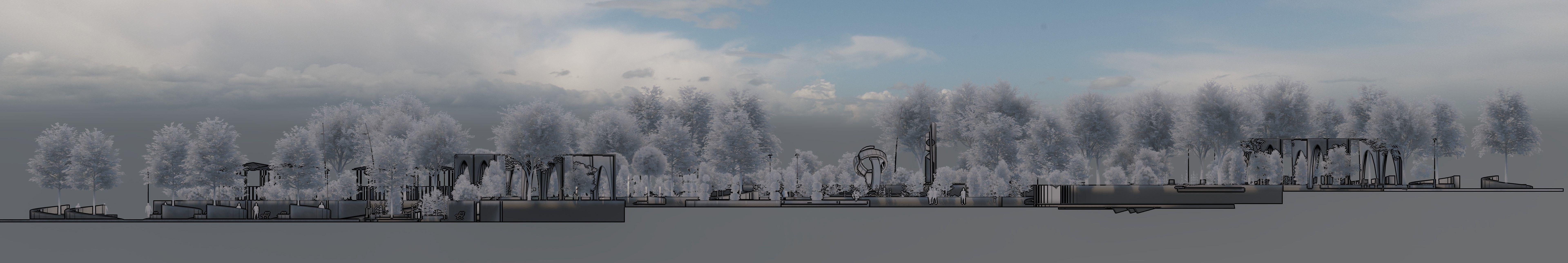 Master park-Regional park project-Private Park Landscape 3D model_25