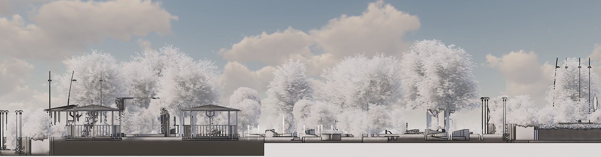 Master park-Regional park project-Private Park Landscape 3D model_33