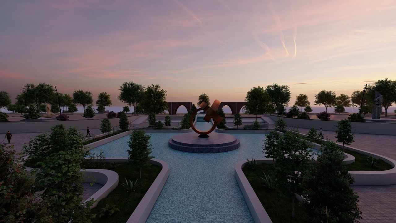 Master park-Regional park project-Private Park Landscape 3D model_22