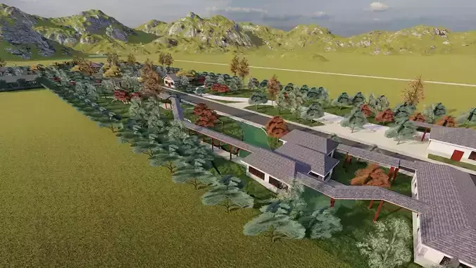 park-public park-Private Park Landscape