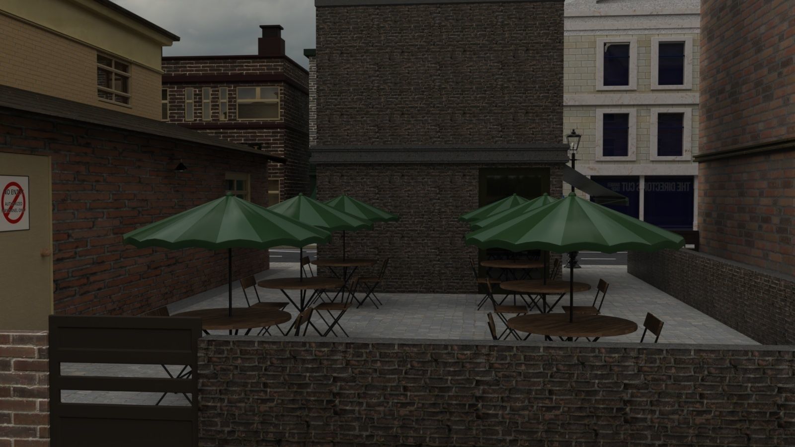 Greenwich Street - Blue Angel 3D model_5