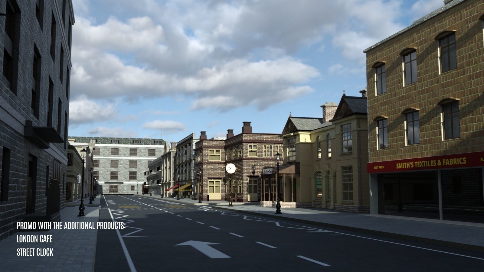 Greenwich Street - Blue Angel 3D model_10