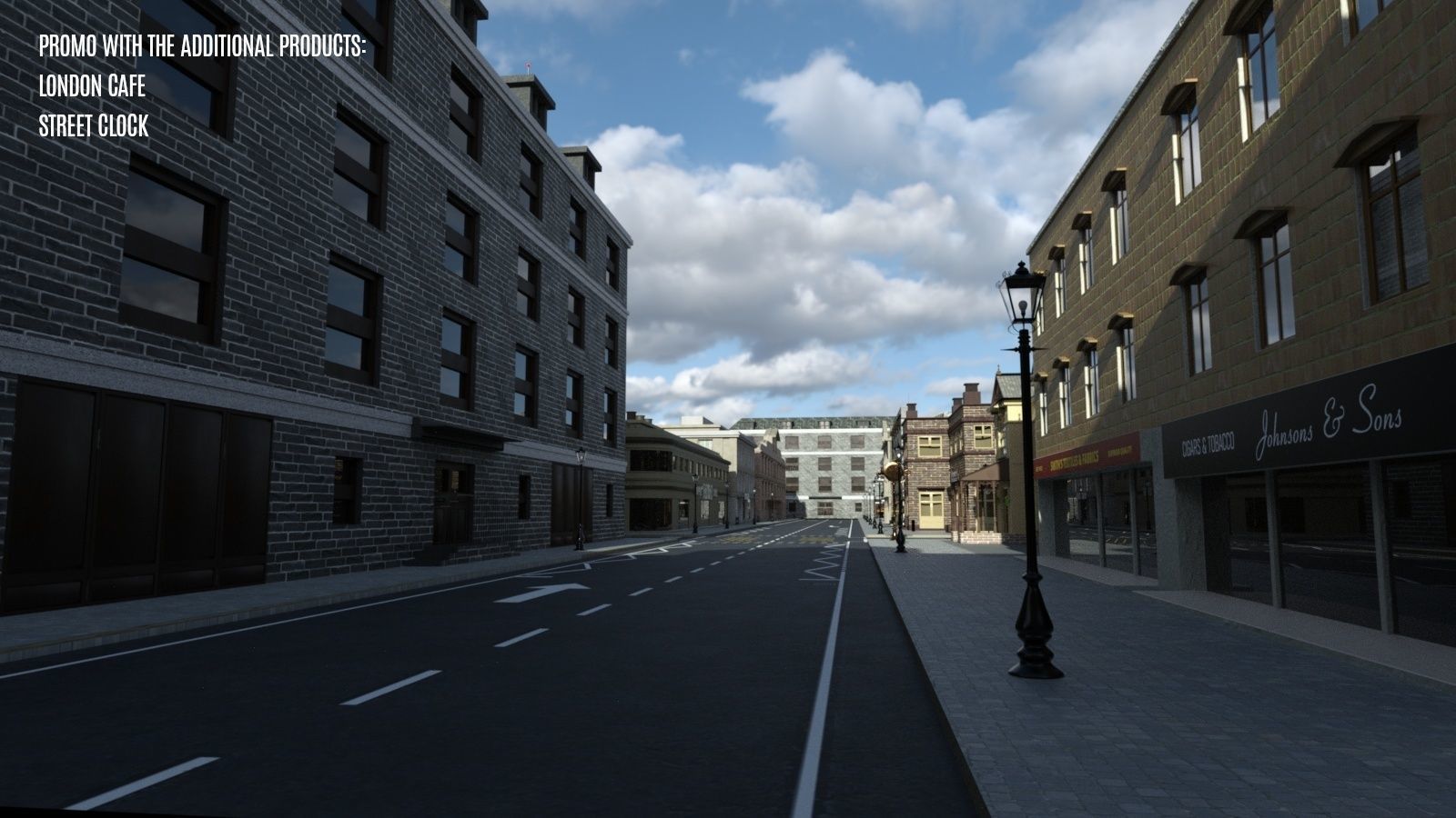 Greenwich Street - Blue Angel 3D model_9