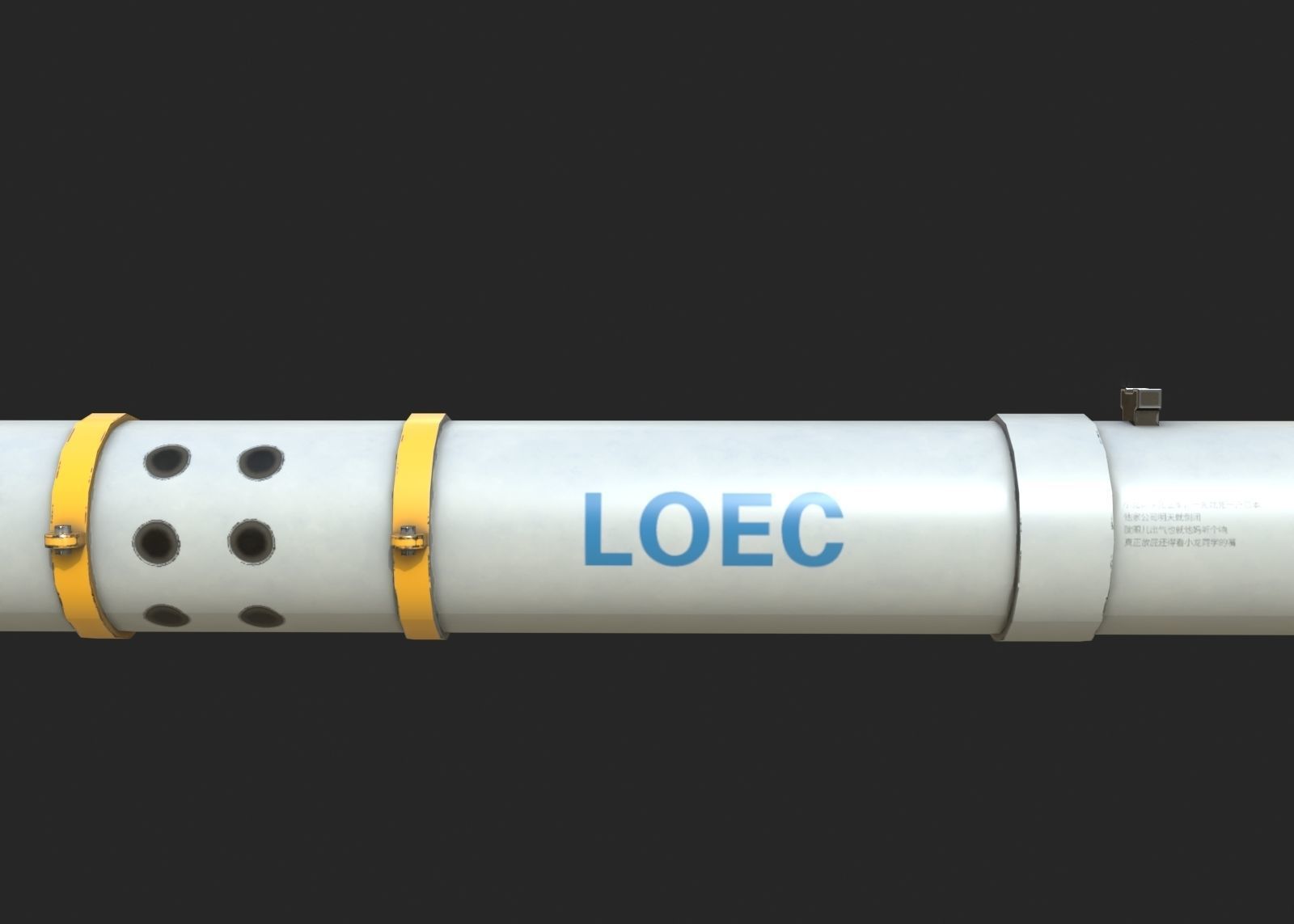 TY90 TY-90 AKK-90 AKK90 air-to-air missile Low-poly 3D model_5