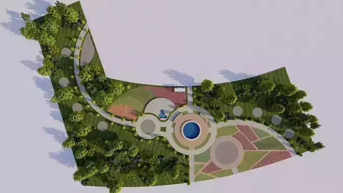 park-public park-Private Park Landscape