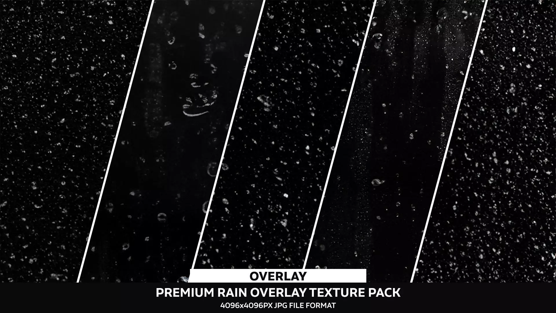 Premium Rain Overlay Texture Pack Texture