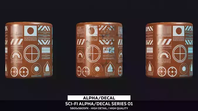 SFDEMIR Sci-Fi Alpha Pack 01