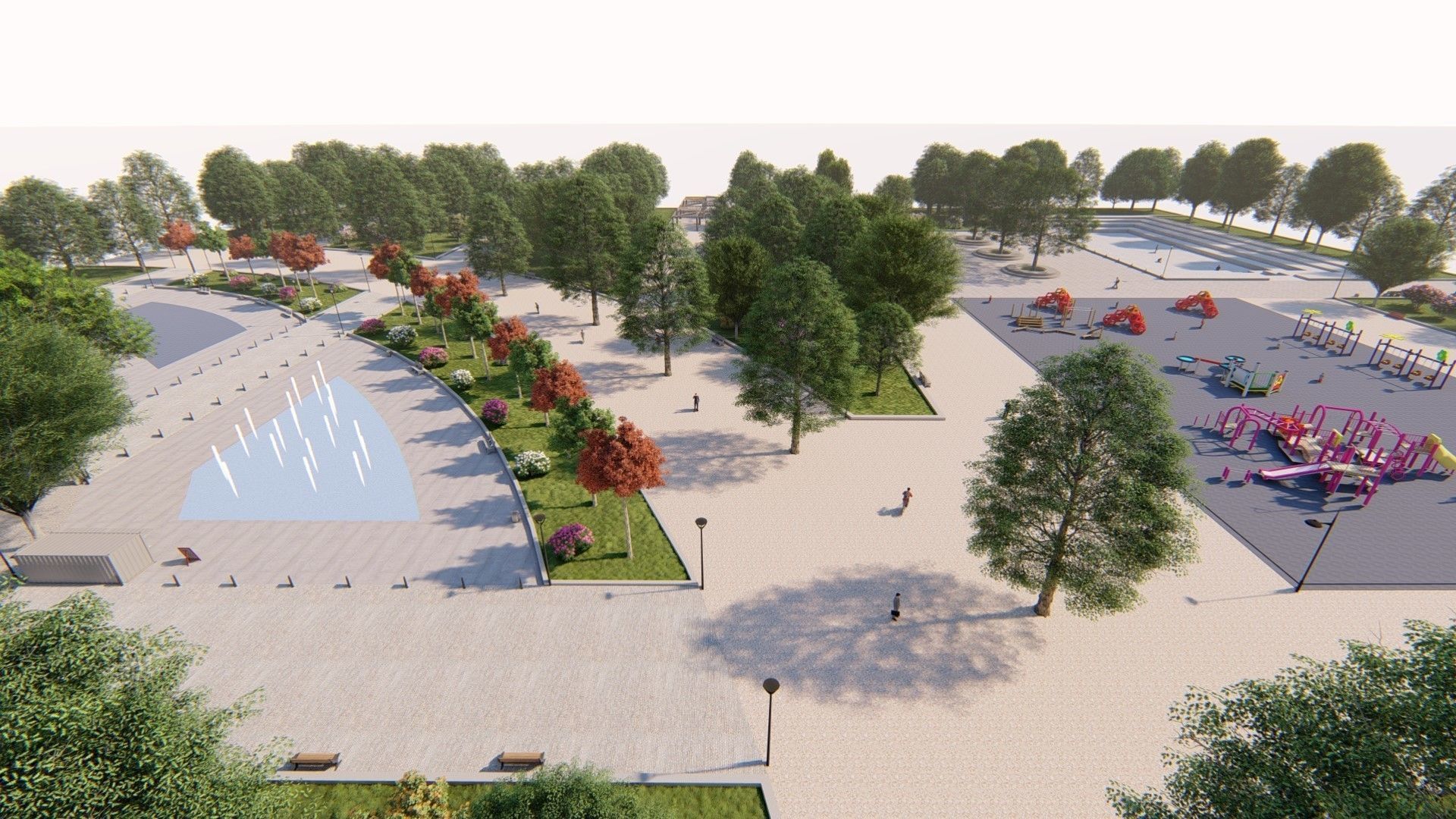 Master park-Regional park project-Private Park Landscape 3D model_12