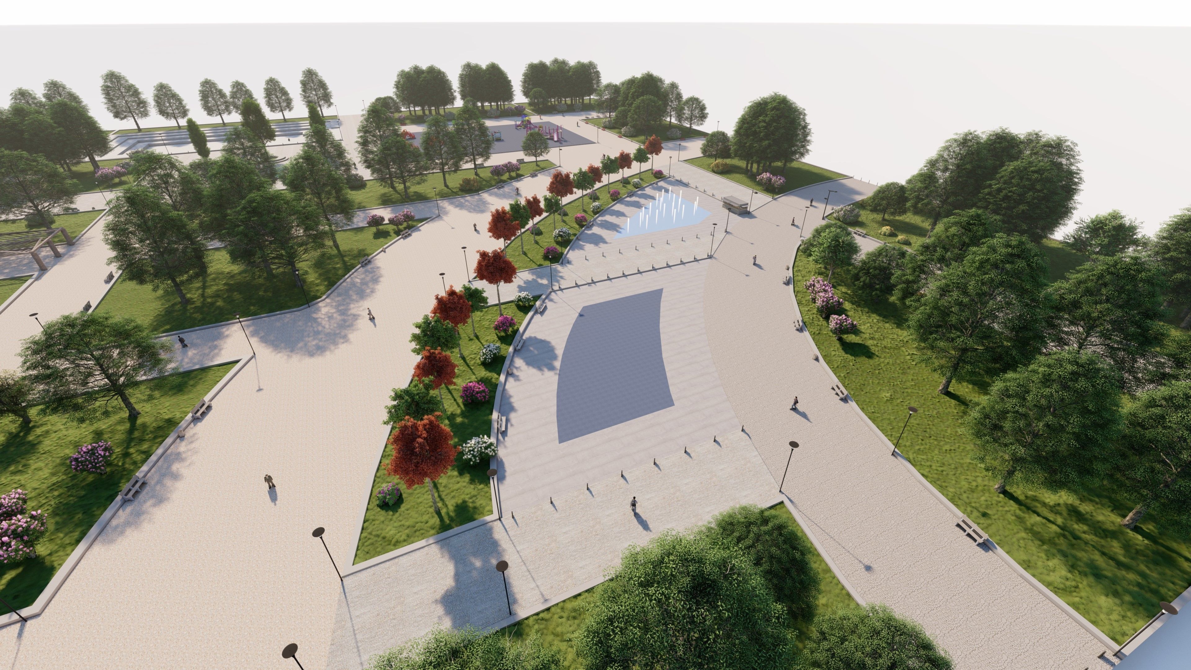 Master park-Regional park project-Private Park Landscape 3D model_4